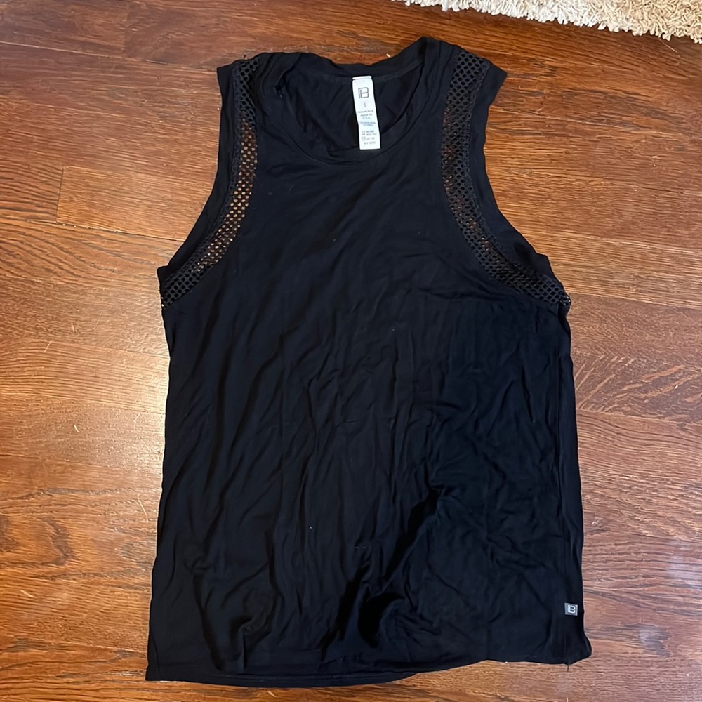 Black holed tank top